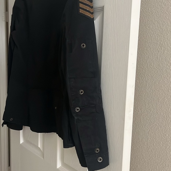 Zadig & Voltaire Virginia grunge jacket.  XS in BLACK. In EXCELLENT CONDITION! - Picture 12 of 14